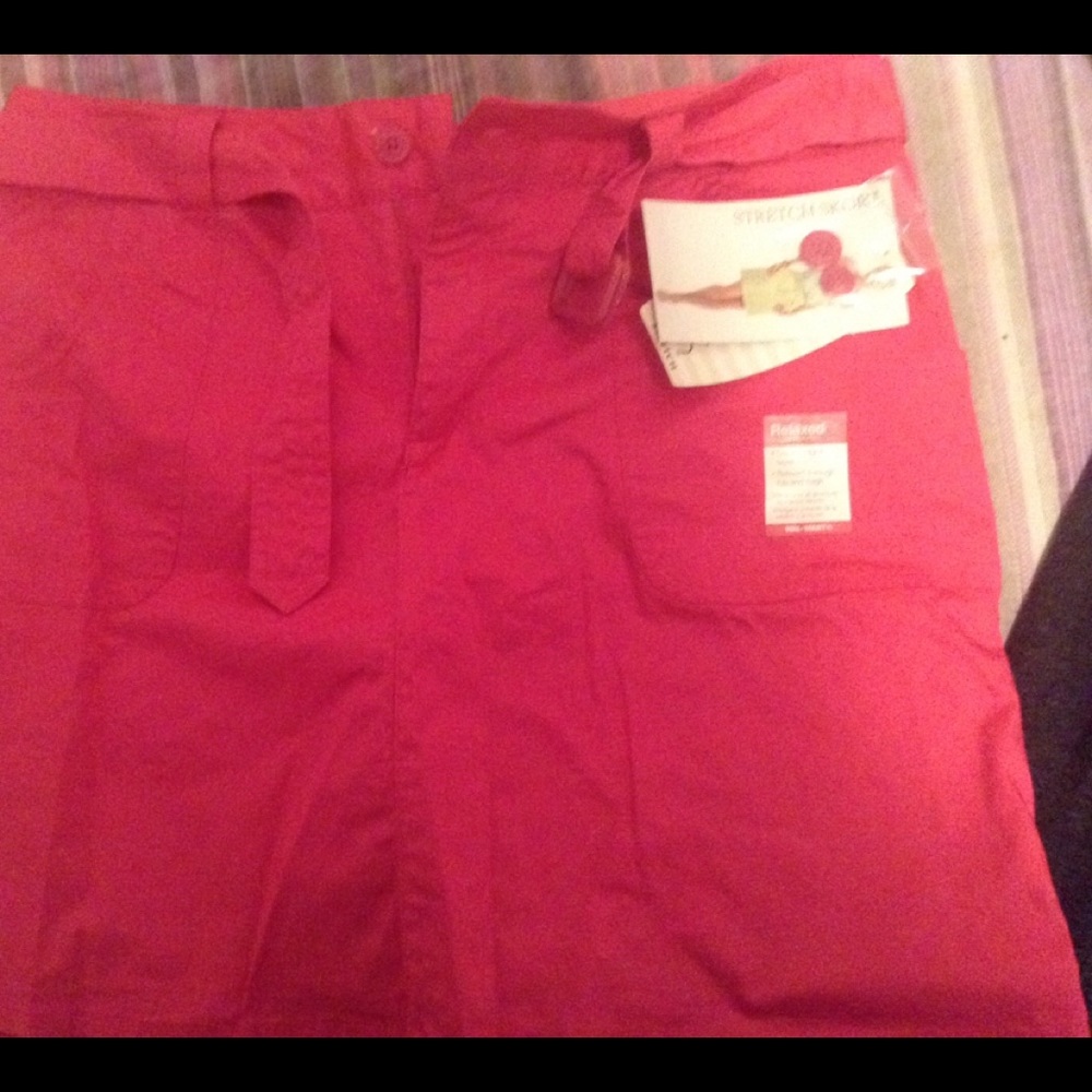 Hot pink skort